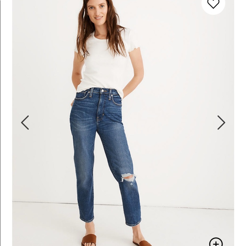 Madewell Mom Jean: Comfort Stretch